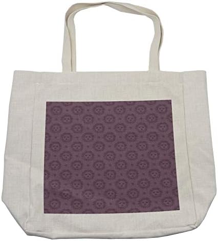 Торба за шопинг на Амбесон Сонце, езотерична шема со рачен стил Сонце со лице и starsвезди Космос Меџик, еколошка торба за еднократна употреба