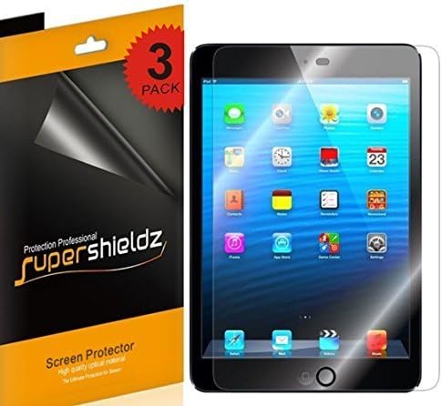 SuperShieldz дизајниран за Apple iPad Mini 3, iPad Mini 2, iPad Mini 1 заштитник на екранот, јасен штит со висока дефиниција