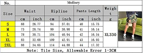 Molisryенски Camo Camo Camo Mini здолниште со големи џебови со високи половини маскирна камуфлажа на здолниште за тело, тениски голф,