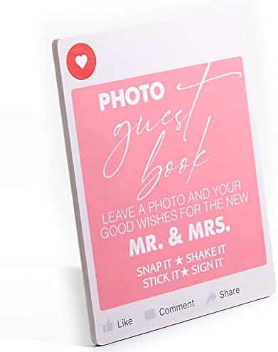 Свадба на свадбени фото -книги за гости за табели, фото агол знак за свадбени знаци на плакети за табела за невестински туш за роденденска