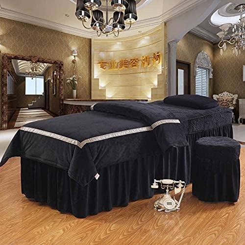 XJZHANG Beauty Salon Massage Massage Spa Crown Cover Table Sleats Spa Beauty Bed Cover Beauty Bedspreads Europe, Solid Color
