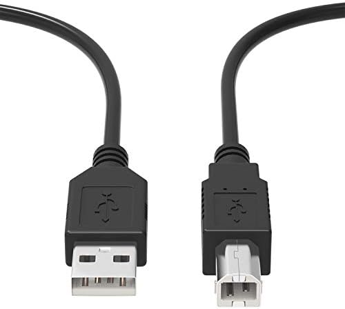 PK Power 6FT USB кабел за кабел Компатибилен со скенерот Fujitsu ScansNAP IX500