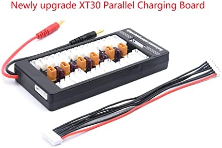 Youngrc NEW XT30 LIPO BATTery Parallel Charging Board XT30U приклучок за приклучок 2S-6S 40A за IMAX B8 UN A6 биланс полнач DIY