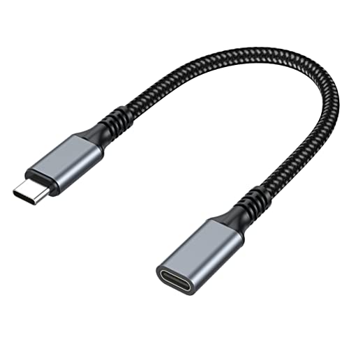 USB C Продолжен Кабел 1FT, ТИП C Продолжен Кабел USB 3.1 Машки До Женски Продолжен Кабел За Полнење &засилувач; Синхронизација