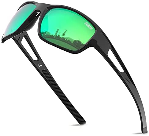 БЛБАН Спортски Поларизирани Очила За Сонце За Мажи Жени Риболов Трчање Возење Велосипед Голф Нераскинлив TR90 Рамка Ув400 Заштита