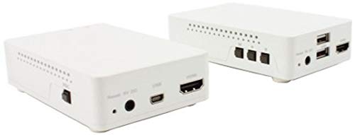 Оптички Hdwx-100-TR HDMI KVM Безжичен Продолжувач Модул, 300mbps Максимална Пропусност, Мулти-фрли До 1:4 Дистрибуција, WPA/WPA2 И
