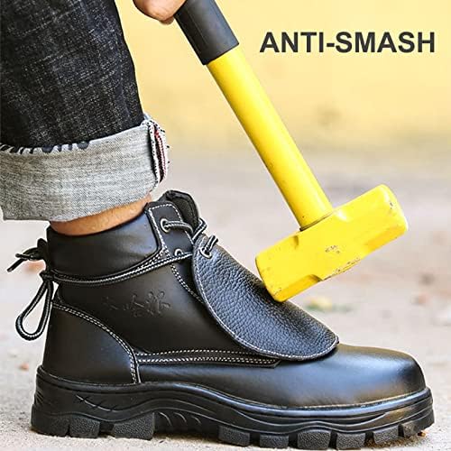 Метатарзални чувари за работни чизми, Завастун Унисекс Пети заштитен штит приврзаност за повеќето безбедносни чизми и чевли, универзална големина