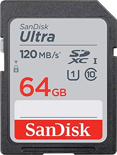 Sandisk 32 GB Ultra SDHC UHS-I класа 10 мемориска картичка 120MB/s U1, Full HD, SD камера картичка SDSDUN4-032G пакет со пластични