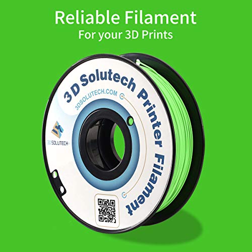 3D Solutech Apple Green 3D Pla PLA FILAMENT 1.75mm филамент, димензионална точност +/- 0,03 mm, 2,2 lbs - PLA175RGR