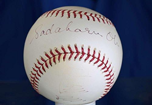 Садахару ох ЈСА ја потпишаа мајорската лига автограм безбол автентични - автограмирани бејзбол