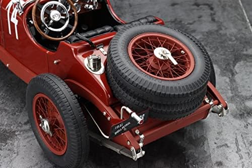 HOPEYS SCALE MODEL MODEL 1/18 за Бенз ССК 193014 Скала на црвениот патник, модел на леано автомобил, завршен подарок за колекционерско возило