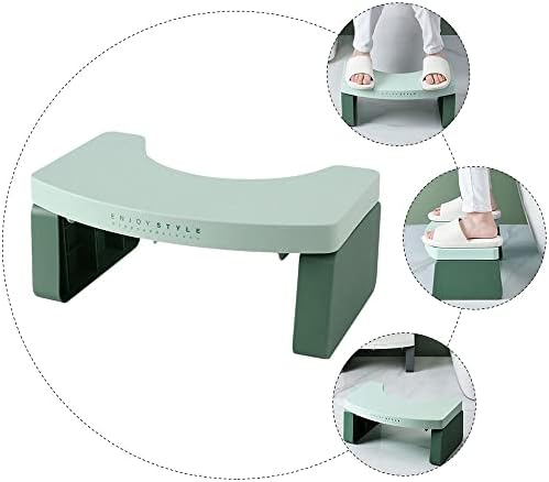 Fauuche JF-Xuan Seat Stool 1pc Анти-лизгање Трајни тоалети столче засилување на сквотирање столче за складирање на домови