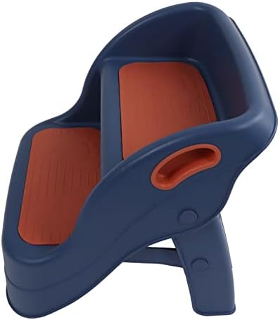 Детска столица со два чекори, задебелен отпор на столб на дете, стабилно стабилно основно лесен тренинг столче за бања