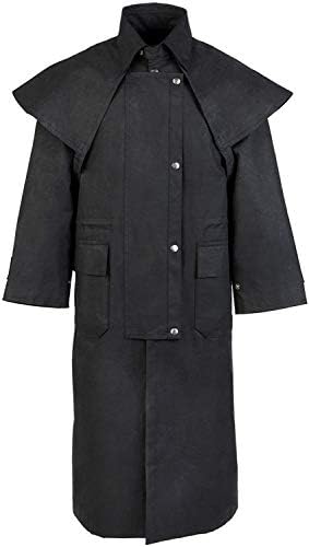 Challenger Mens Oilskin Western Australian Водоотпорна јакна од палто 23101GR