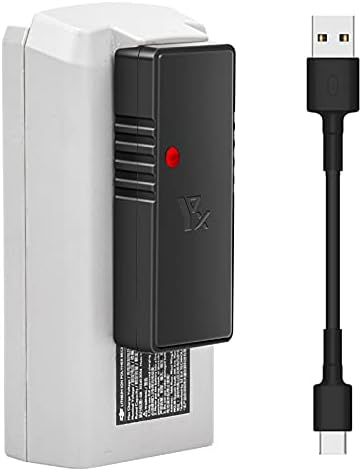 NC Drone Battery USB полнач со LED индикатор за полнење на батеријата QC3.0 Брзо додатоци за полнење за DJI Mavic Mini 2