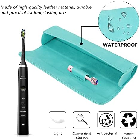 Бизнис со торби Doitool - Носител на тоалети зелена електрична универзална четка за заби за заби за паста за заби и складирање на контејнери користете организатор што ?