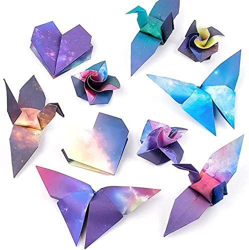 Хартија од оригами DGBRSM 50pcs 6x6 инчи квадратни оригами хартија лесно преклопување за занаетчиски производи за занаетчиски производи за
