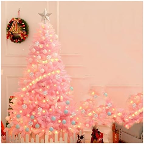 ДЕФЛАБ Божиќна Елка Цреша Цвет Розова Елка Декорација, За Деца Божиќни Украси