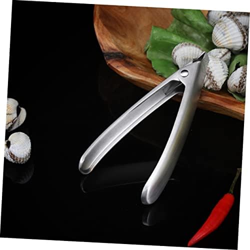 Bestonzon 5 парчиња дневно пролетен професионален сребрен дизајн остриги секачи за мида нож Шекер челик не'рѓосувачки домашен клип школки морска