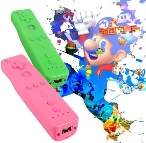 DliaO2 PSCK Далечински контролер и Nunchuck за конзола Wii/Wii U, GamePad со силиконски случај и зглоб
