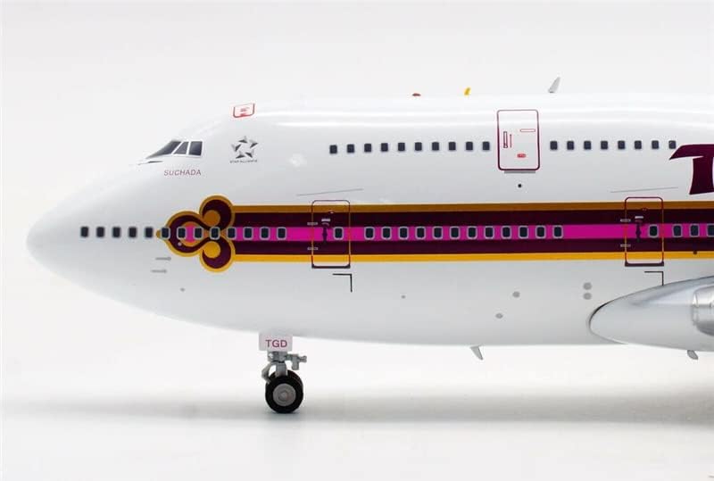 Inflate 200 Thai Airways International B747-300 HS-TGD со Stand Limited Edition 1/200 Diecast Aircraft претходно изграден модел
