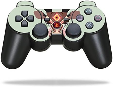 MOINYSKINS Кожа компатибилна со Sony PlayStation 3 PS3 Контролер налепници на налепници Ацтек елени