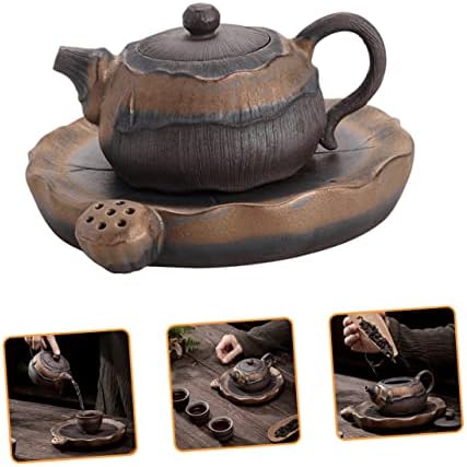 Veemoon керамички чајник гроздобер чајник керамички котел чај садови за лабава чај глинена чајник лабава лисја чај котел кинески стаклен чајник
