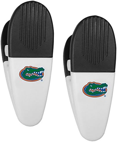Siskiyou Sports Unisex NCAA Florida Gators Mini Chip Clip Magnets, сет од 2, бело