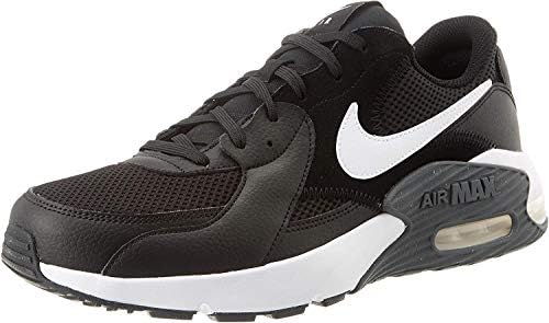 Nike Men's Air Max Max Excee трча чевли, црно бело ДК Греј, 6 Велика Британија