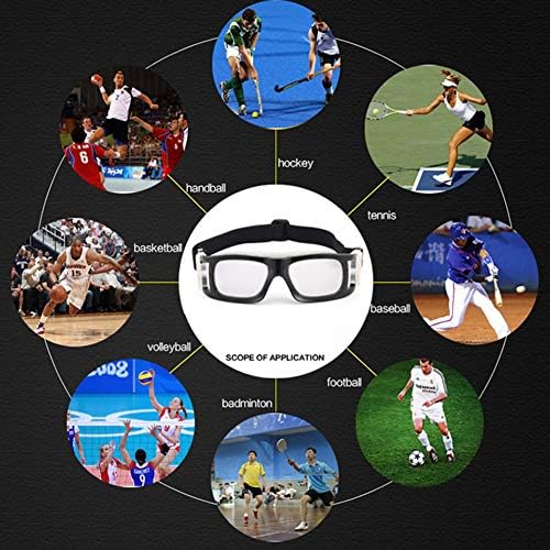 Очила за кошарка за трчање, спортски заштитни очила за безбедност на очите за мажи