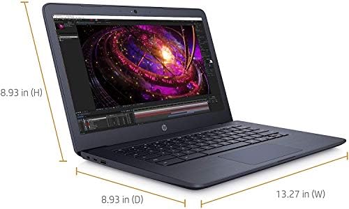HP 14 FHD IPS WLED-Позадинско Осветлување Допир Chromebook Лаптоп, AMD A4-9120C, AMD Radeon R4 Графика, 4GB DDR4, 32GB eMMC, WiFi,