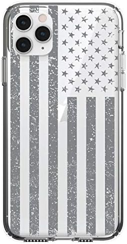 Различен лик чист шок -отпорен хибриден случај за iPhone 11 Pro - TPU браник, акрилен грб, заштитен стаклен екран за заштита на стакло - измешано