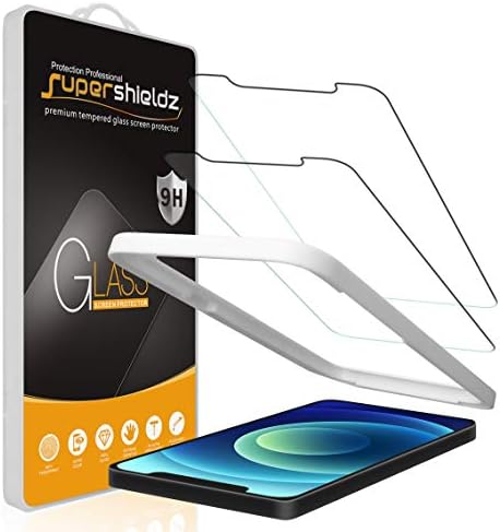 SuperShieldz дизајниран за Apple iPhone 12 Mini Temered Glass Screen Prayer со анти -гребење, без меурчиња без меур
