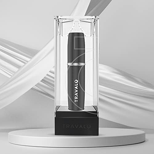 Атомизатор на парфеми Travalo Lux | Одобрен систем за преполнување на патувања U-Change TSA | Повторно употреблив херметички лесен