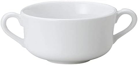 セトモノホンポ мкд-74260021-4 чаши за супа, бело