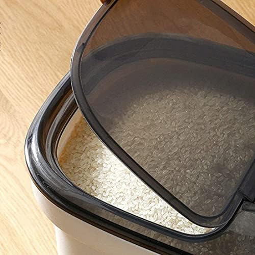 Контејнер за складирање ориз од корпа за жито 10 кг, контејнер за складирање контејнери за ориз контејнер за складирање ориз