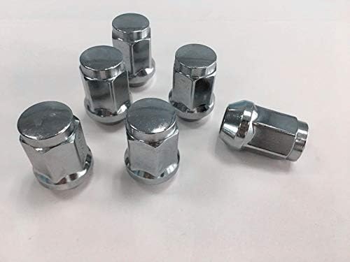 NB-aero 20pcs Chrome 14mm X 1.50 Тркало Навртки навртки одговара 1999 Chevrolet Silverado 2500 Може Да Одговара Oem Бандажи,