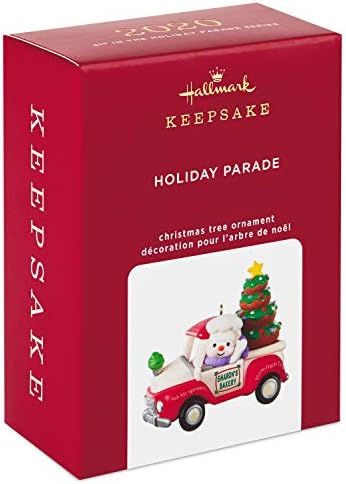 Hallmark Keepsake Christmas Ornament 2020 Годишен датум, Камион за пекари за празници