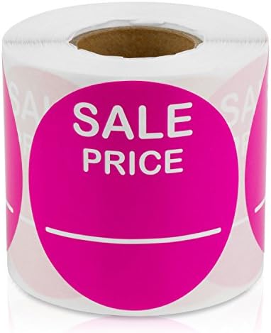 Канцелариимарт етикети Претходно Печатени Розова Продажна Цена Налепници Цени Налепници / Цена Етикети, Висок Сјај &засилувач;