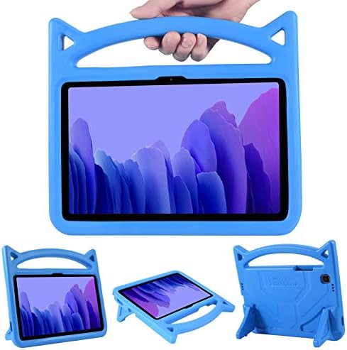 Случај за деца Евасоника за Samsung Galaxy Tab A7 10.4 инчи 2020 SM-T500/T505/T507, лесен шок-отпорен вграден во штанд, одвојлива лента за рамо,