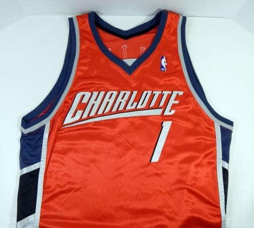 2006-07 Шарлот Бобкетс Рајан Холинс 1 Игра издадена портокалова дрес дебитант година - НБА игра користена