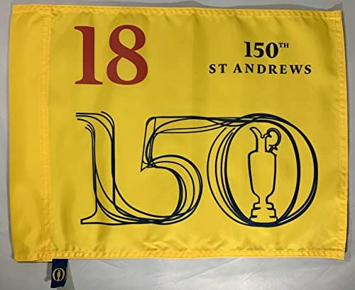 2022 година Британско отворено знаме 150 -то лого Св. Ендрјус голф Опен шампион PGA ново