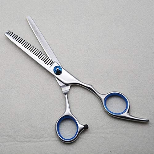 Професионален фризерски ножици за сечење коса, со чешел, клипови, бербер наметка, крпа за салон и дом