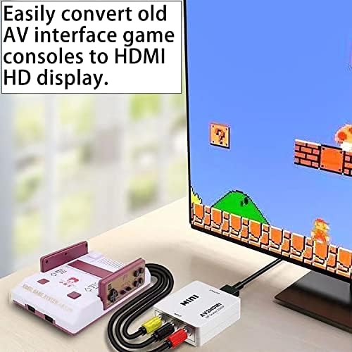 RCA До hdmi Конвертор RCA Во hdmi Адаптер Конвертирај Старомодни Уреди ВО HDMI (Опционално: av до hdmi,hdmi до av,av До vga,vga