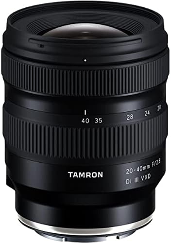 Tamron 20-40mm f/2.8 DI III VXD леќи за Sony E Bundle со Hoya NXT Plus 67mm Мулти-обложени леќи за поларизатор и УВ филтри, комплет за чистење