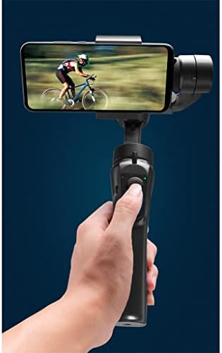 Ytyzc 3 оска Gimbal рачен стабилизатор Акционен мобилен телефон Акционер на камера Анти -тресење видео записи за смартфон гимбал