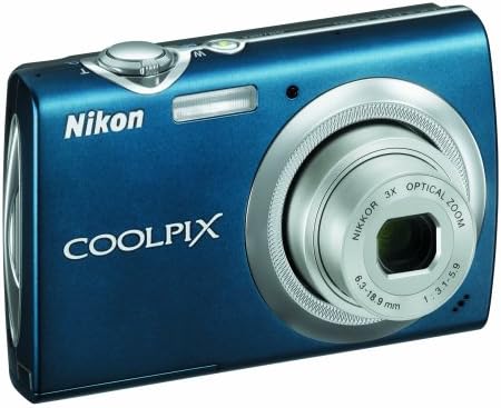 Nikon Coolpix S230 10MP дигитална камера со 3x оптички зум и 3 -инчен допир панел LCD
