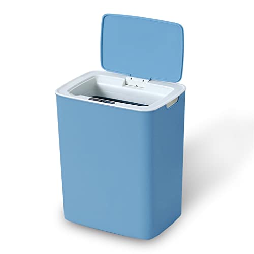 Корпа ЗА Отпадоци MXIAOXIA Со Сензор За Капак Корпа За Отпадоци Без Допир Кујнска Корпа За Отпадоци Рециклирање И Отпад За Кујна/Дневна