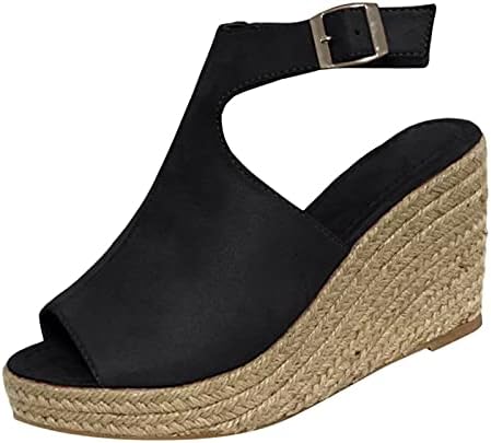 Летни сандали на Хамавеси за жени со клин на флип -апостолки за жени плажа што дише модни летни жени чевли