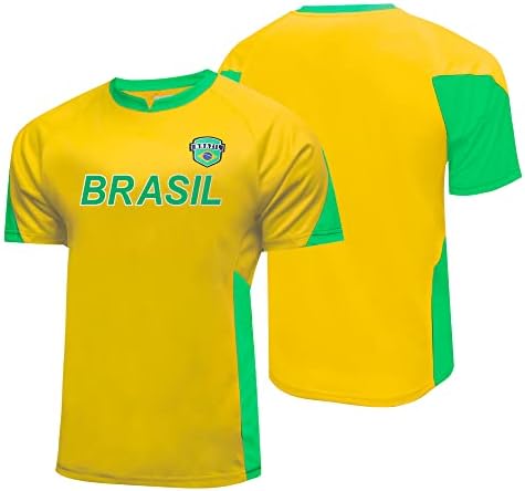 Икони спортски мажи во Бразил Обука за полиња со кошула -01 -01